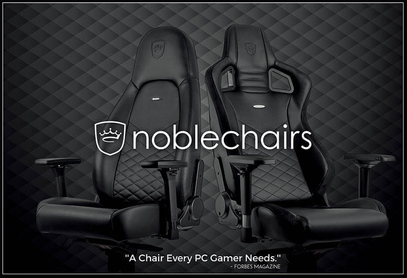 Noblechairs皇家EPIC系列電競賽車椅-PU經典款｜先創國際