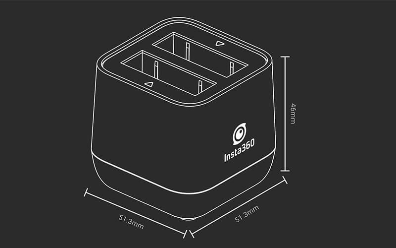 Insta360 OneX 配件-電池充電座 | 先創國際