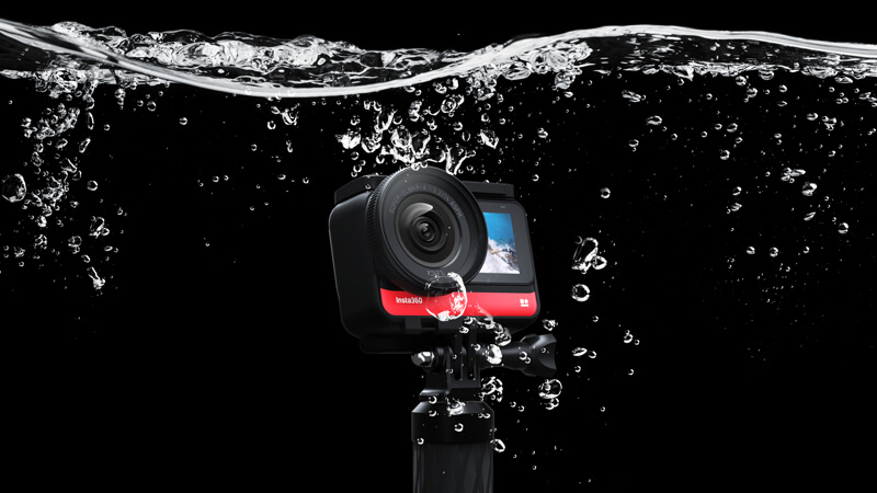 Insta360 ONE R 可換鏡頭運動相機 徠卡鏡頭套裝(一英吋感光元件)｜先創國際