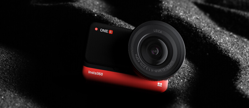Insta360 ONE R 可換鏡頭運動相機 徠卡鏡頭套裝(一英吋感光元件)｜先創國際