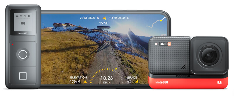 Insta360 ONE R 可換鏡頭運動相機|先創國際