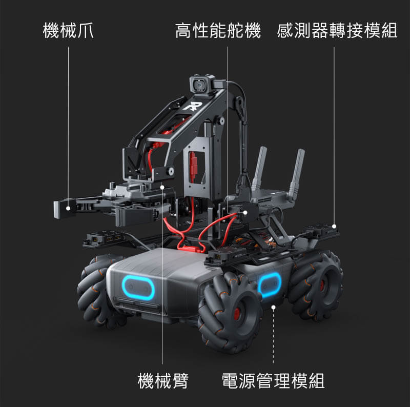 DJI 機甲大師 RoboMaster EP 教育機器人拓展套裝｜新裝備登場｜先創國際