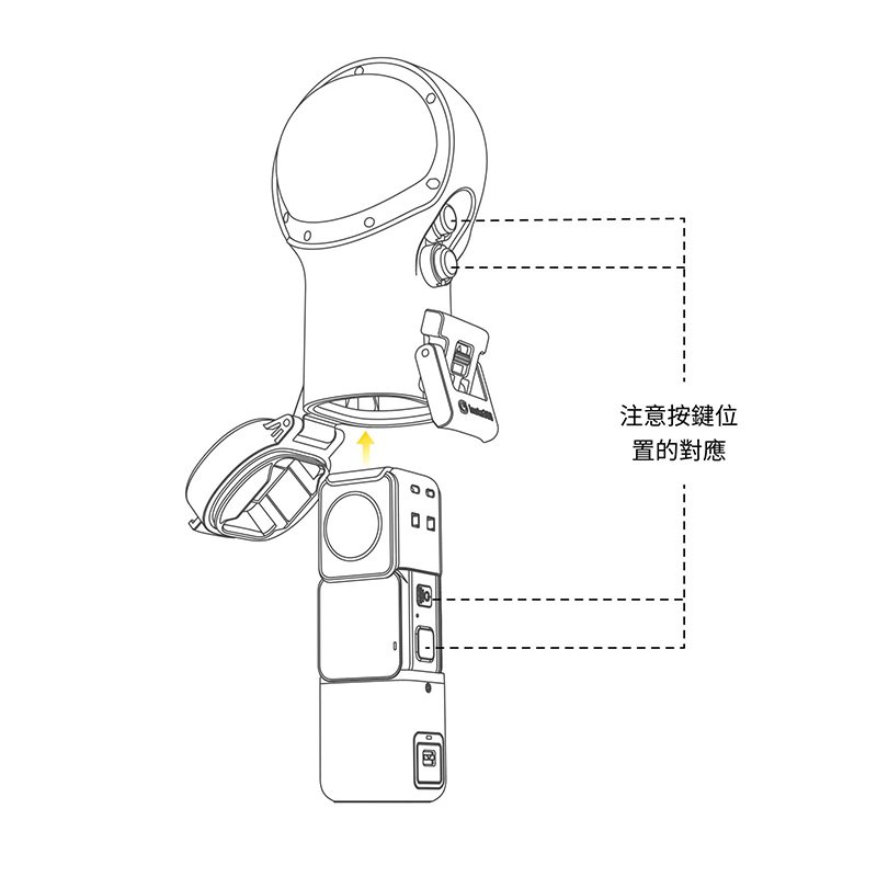 Insta360 ONE R 配件-潛水殼-全景鏡頭版本專用 | 先創國際