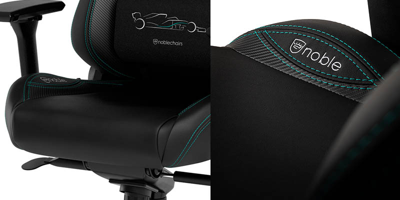 noblechairs 皇家EPIC電競賽車椅-2021賓士AMG Petronas 車隊聯名款｜先創國際