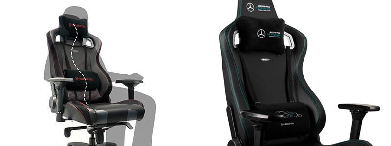 noblechairs 皇家EPIC電競賽車椅-2021賓士AMG Petronas 車隊聯名款｜先創國際