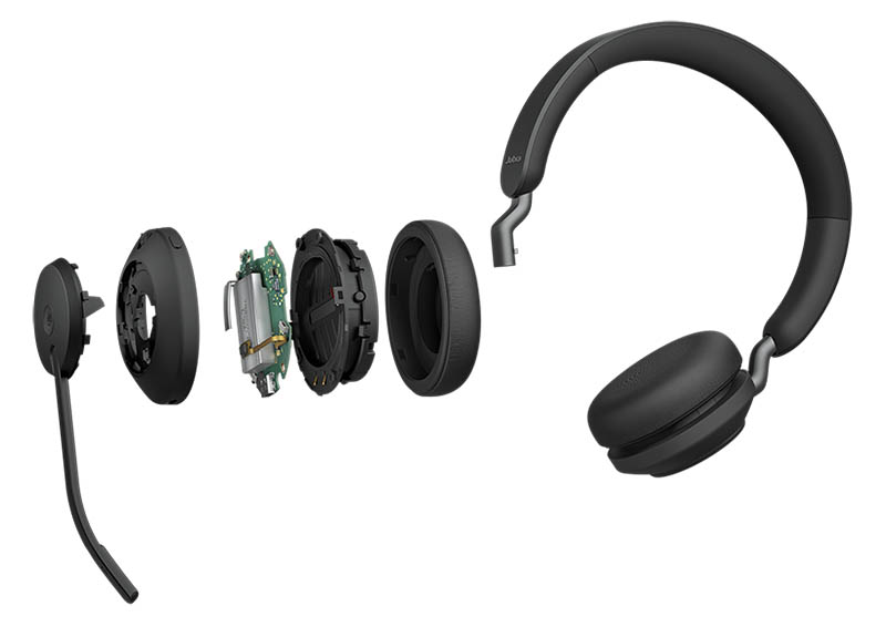 Jabra Evolve2 65 無線藍牙耳機麥克風｜防漏音40mm喇叭｜先創國際