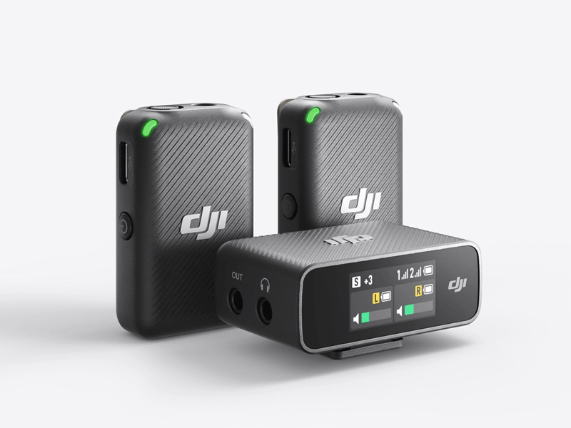 DJI Mic 無線收音系統｜支援雙通道錄音｜先創國際