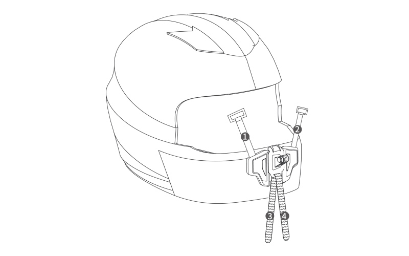 Insta360配件-頭盔(安全帽)下巴配件 | 先創國際