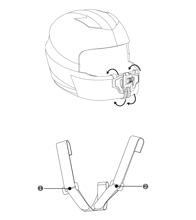 Insta360配件-頭盔(安全帽)下巴配件 | 先創國際