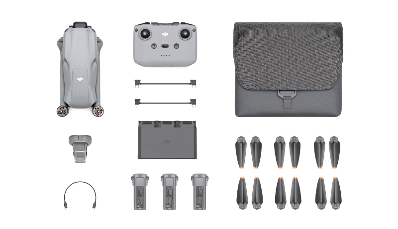 DJI Air 3 空拍機｜暢飛套裝(RC-N2 普通遙控器版)｜先創國際