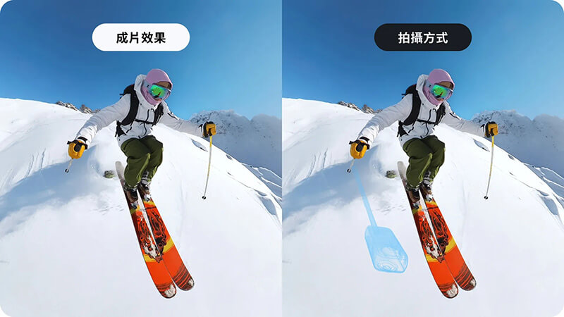 Insta360 雙板雪杖支架｜先創國際