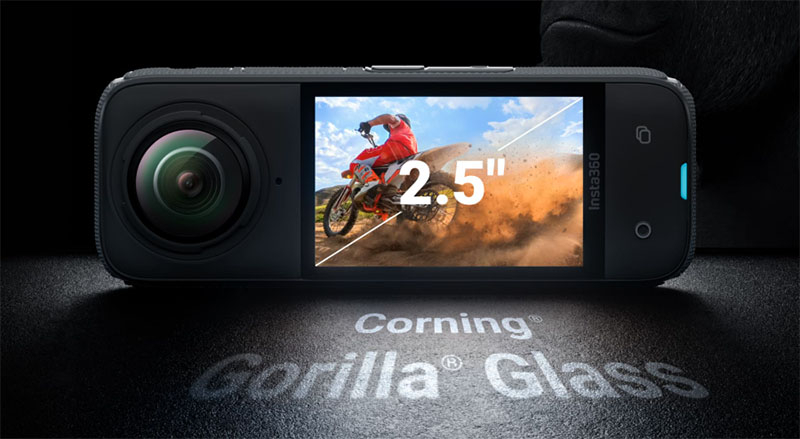 Insta360 X4 8K全景運動相機｜2.5吋康寧玻璃大觸控螢幕｜先創國際