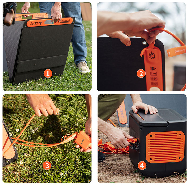 Jackery 太陽能板快速串接器｜使用教學｜先創國際