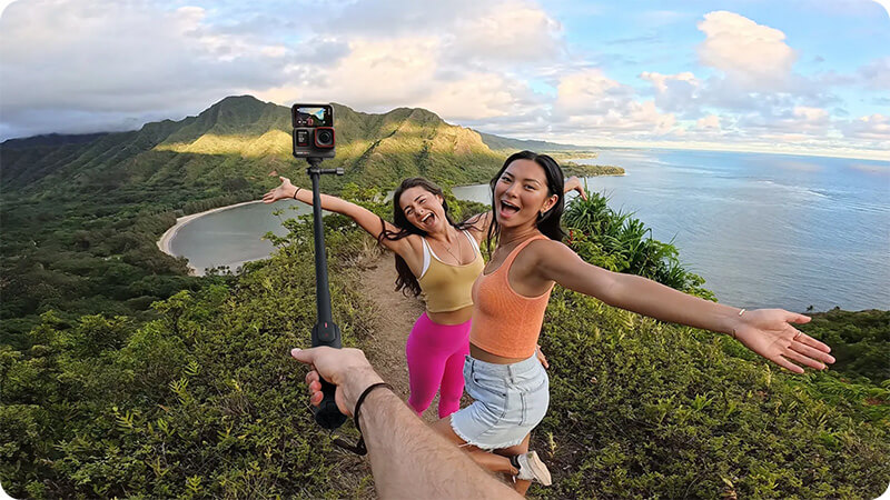 Insta360 配件-第2代迷你三腳架自拍棒-遙控器套裝