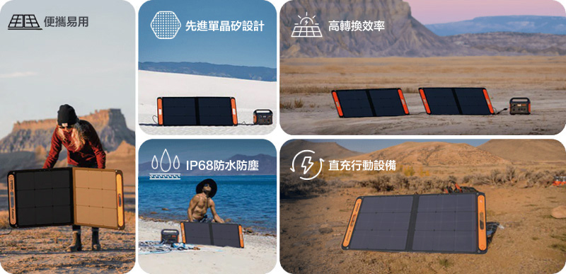 Jackery 太陽能充電板(100W)｜先創國際
