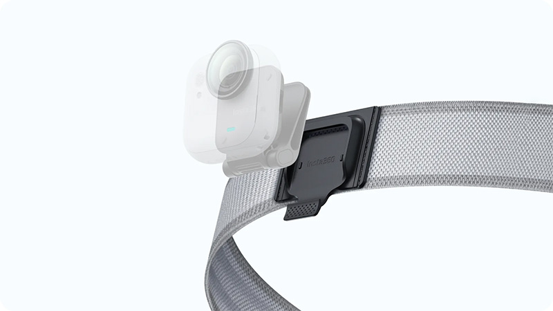 Insta360 GO Ultra 配件-簡易夾固定頭帶