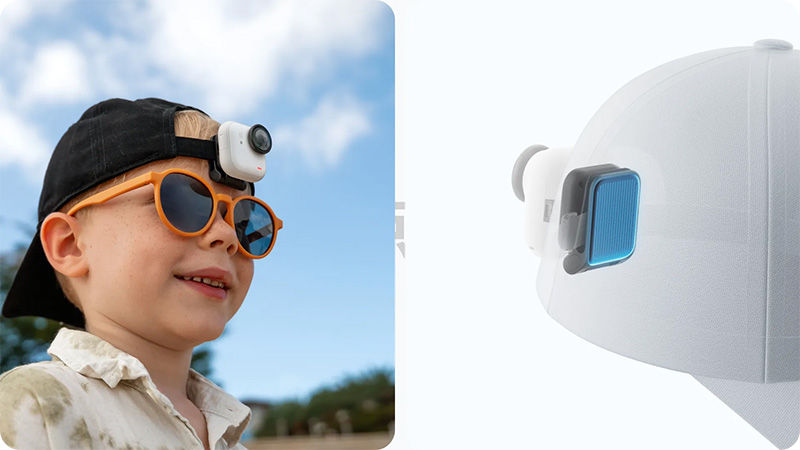 Insta360 GO Ultra 磁吸簡易夾｜親膚材質｜先創國際