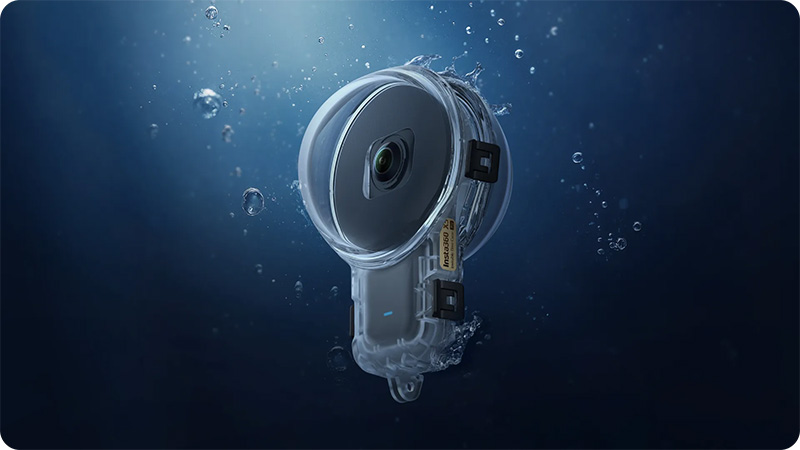 Insta360 X5 配件-高級隱形潛水殼