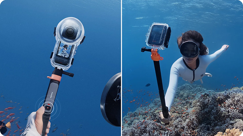 Insta360 水下遙控自拍棒|先創國際