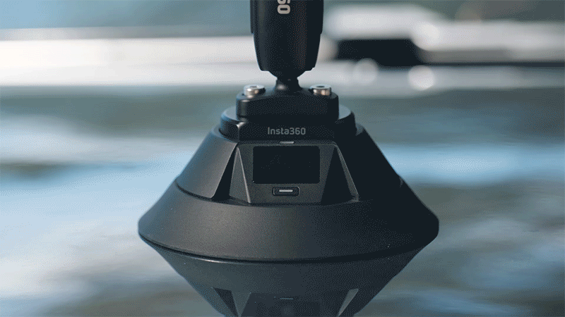 Insta360 配件-電動吸盤支架