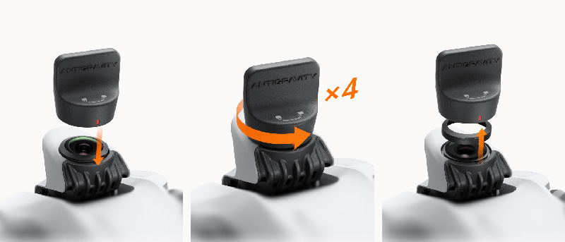 Antigravity A1 可拆換鏡片套組｜先創國際