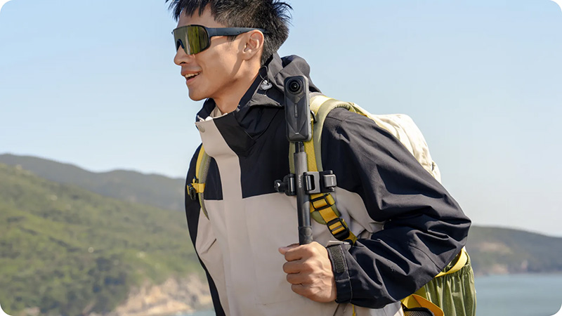 Insta360 配件-自拍棒背包掛架