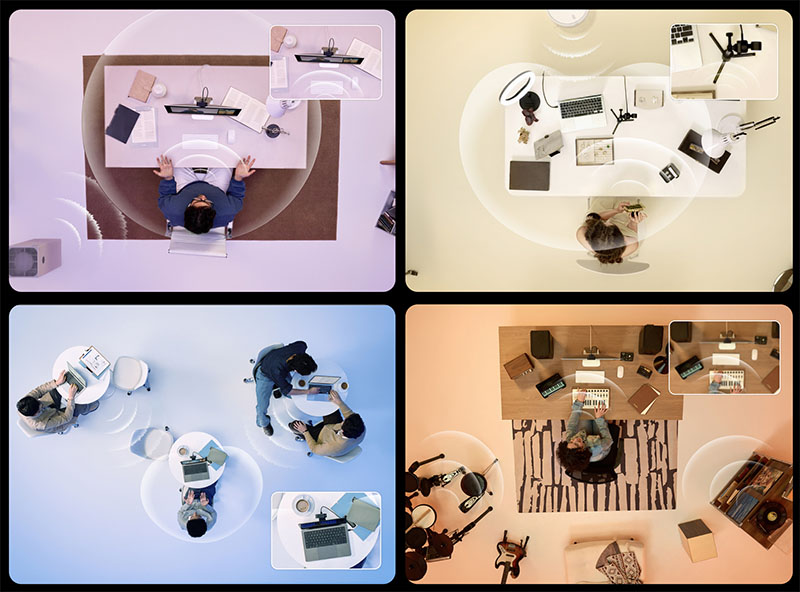 Insta360 Link 2 Pro 雲台版 AI 4K直播攝影機｜4種收音，AI降噪｜先創國際