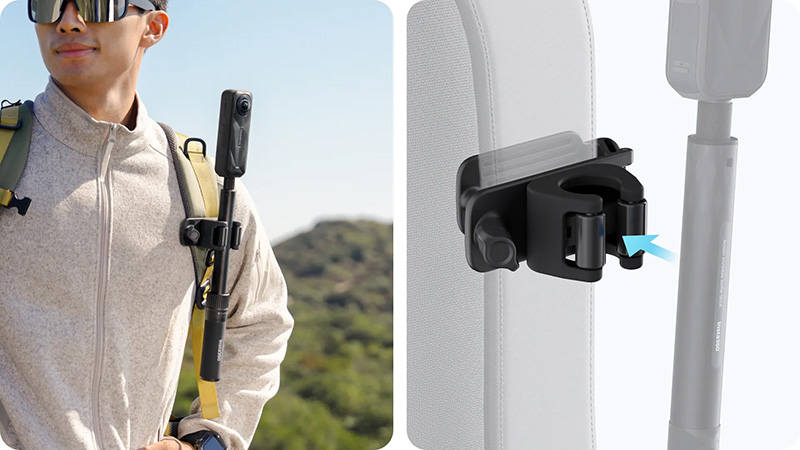 Insta360 自拍棒背包掛架｜先創國際