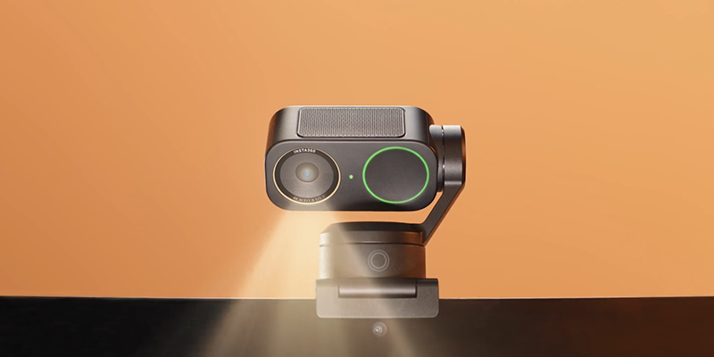 Insta360 Link 2 Pro 雲台版 AI 4K直播攝影機｜桌面俯拍｜先創國際