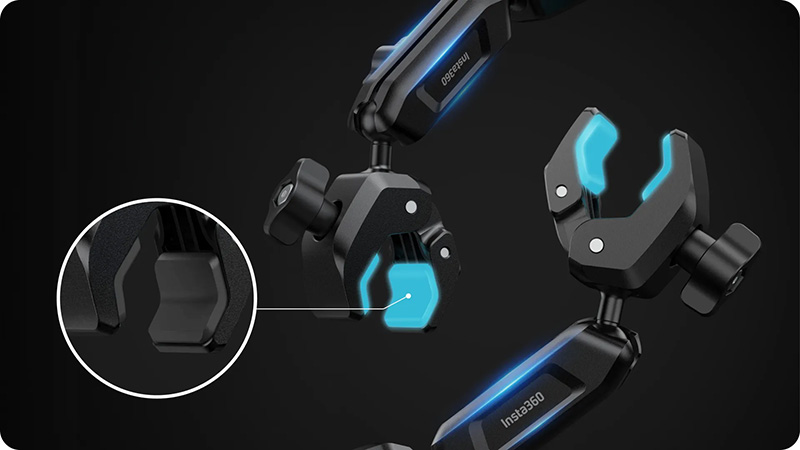 Insta360 雙頭大力夾｜先創國際