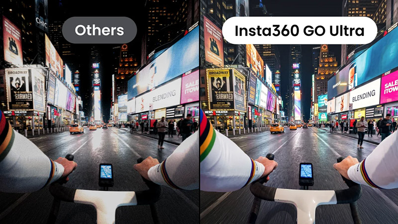 Insta360 GO Ultra｜夜景錄影Purevideo｜先創國際